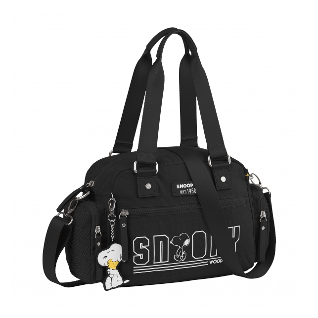 Bolsa de mão Snoopy 30CM Preto