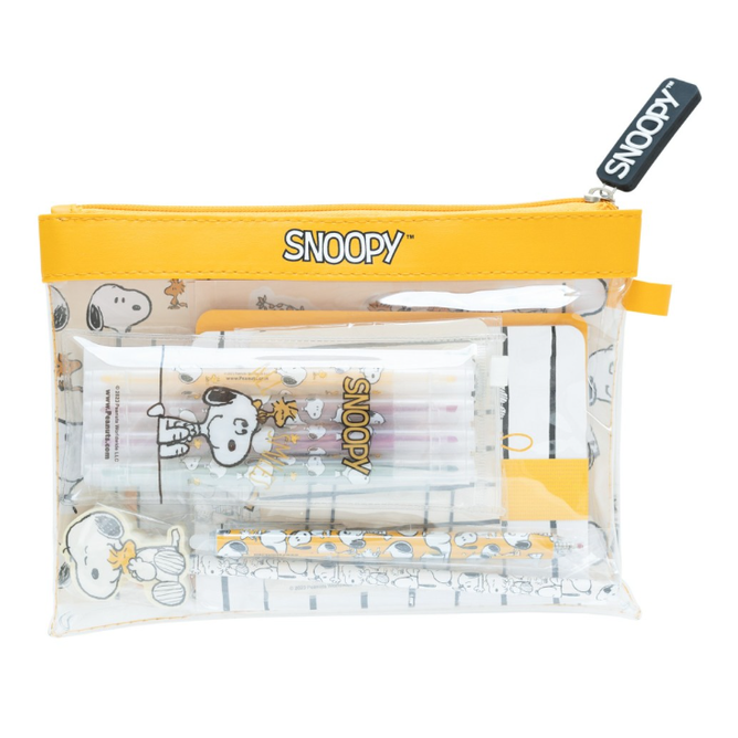 Conjunto de escrita snoopy