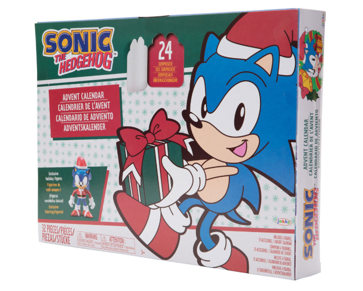 Calendário advento Sonic