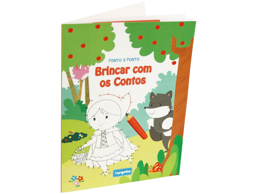Livro para colorir - Brincar com os Contos – Ponto a Ponto