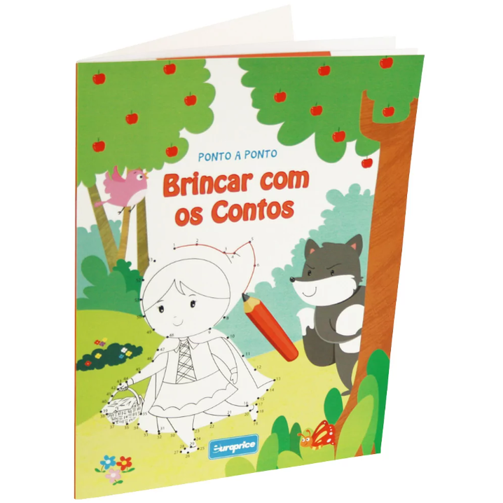 Livro para colorir - Brincar com os Contos – Ponto a Ponto