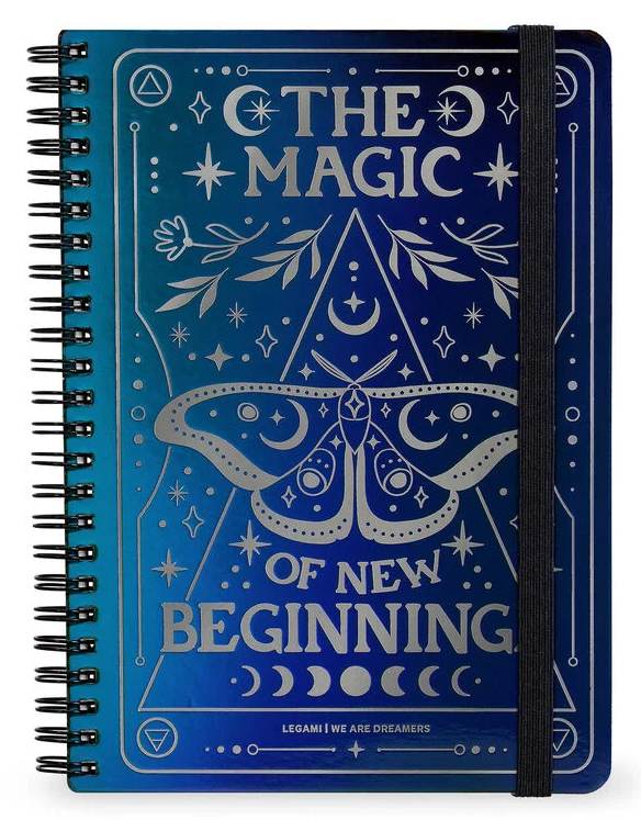Caderno A4 Legami Espiral Maxi - Moth