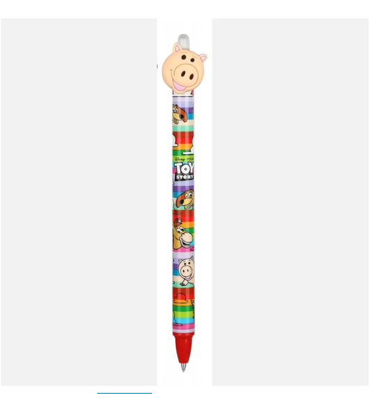 Caneta retrátil e apagável Porquinho Hamm Toy Story Disney