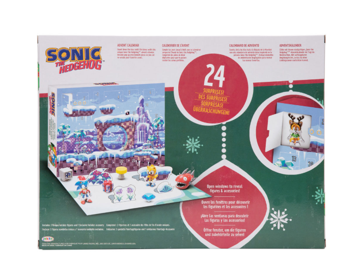 Calendário advento Sonic