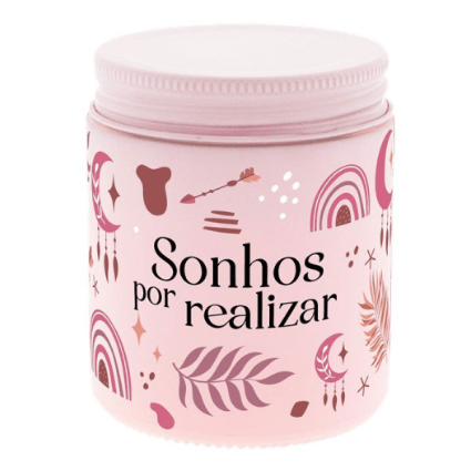 Vela aromática "Sonhos por realizar" Sweet Rose