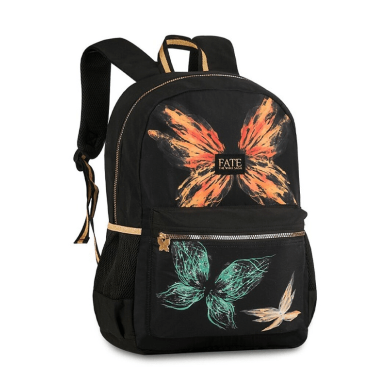 Mochila Escolar Fate - Winx saga - Preto