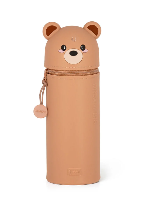 Estojo de silicone macio 2 em 1 - Kawaii Teddy Bear