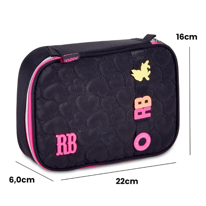 Estojo Rebecca Bonbon Preto