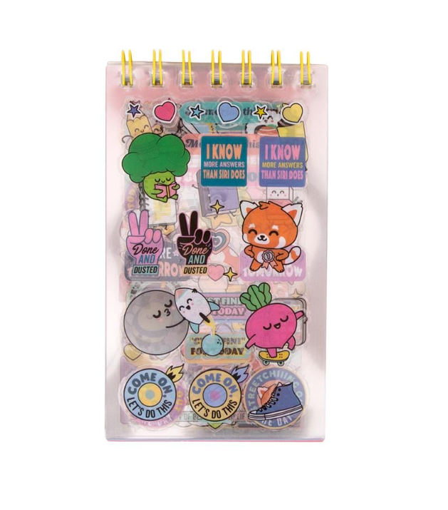 Bloco com Autocolantes Transparentes Mr.wonderful