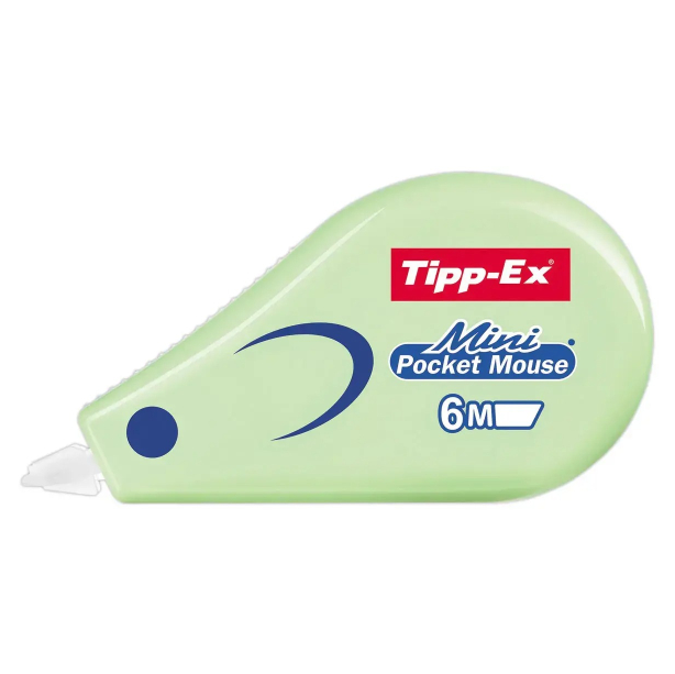 Corretor Tipp-ex Mini Pocket Mouse Verde Pastel 6 m x 5 mm