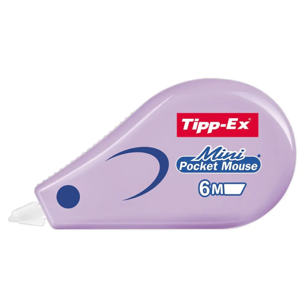 Corretor Tipp-ex Mini Pocket Mouse Lilás Pastel 6 m x 5 mm