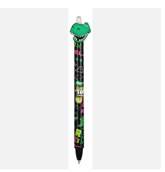Caneta retrátil e apagável Rex Toy Story Disney