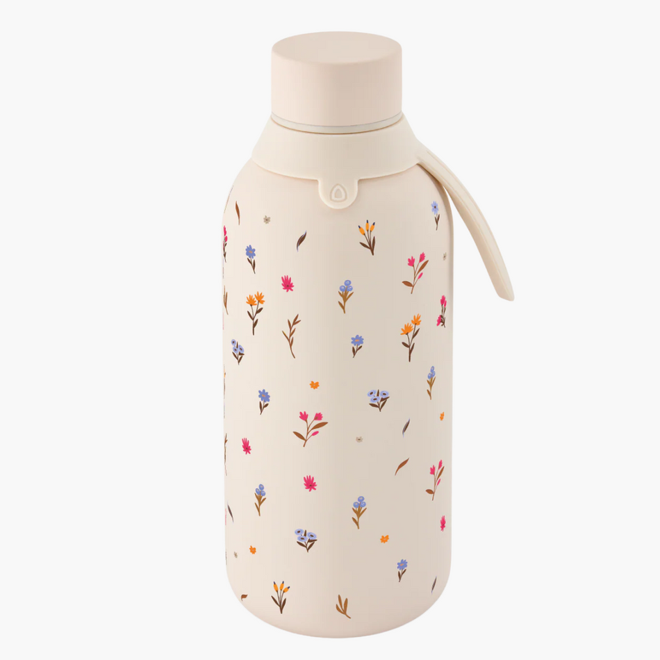 Garrafa térmica Little Bloom - Sand - 500ML
