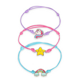 Conjunto de 3 pulseiras - Unicórnio Legami