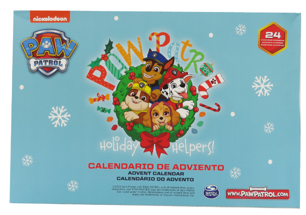 Calendário Advento Patrulha Pata