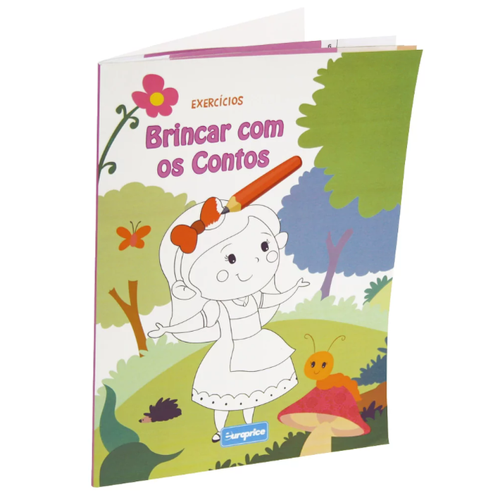 Livro para colorir - Brincar com os Contos – Exercícios