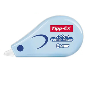Corretor Tipp-ex Mini Pocket Mouse Azul Pastel 6 m x 5 mm