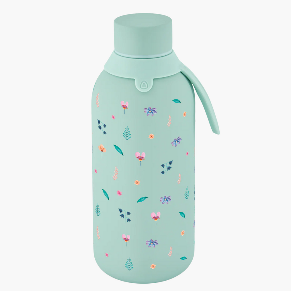 Garrafa térmica Little Bloom - Mint - 500ML