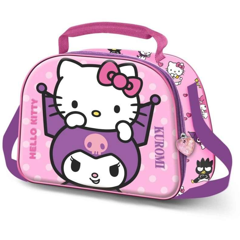 Lancheira térmica 3D Hello Kitty / Kuromi