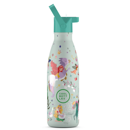 Garrafa térmica Cool Bottles Kids Princess Kingdom 350ML