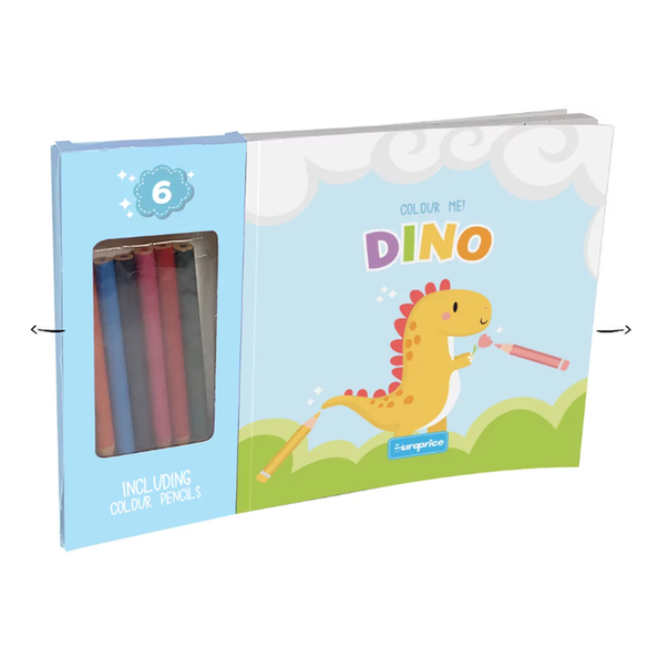 Livro para colorir - Colour Me! – Dino
