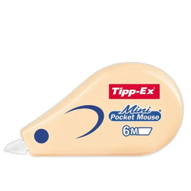 Corretor Tipp-ex Mini Pocket Mouse Laranja Pastel 6 m x 5 mm