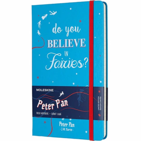 Moleskine Peter Pan Grande - Fadas