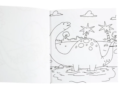 Livro para colorir - Colour Me! – Dino