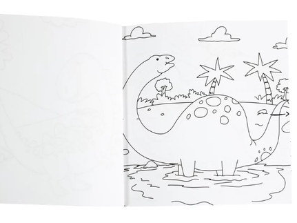 Livro para colorir - Colour Me! – Dino