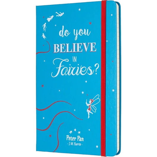 Moleskine Peter Pan Grande - Fadas