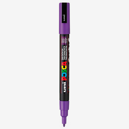 Marcador uni posca 3M Violeta 12