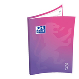 Agenda escolar semanal A6 2026/27 12 meses Oxford Gradient