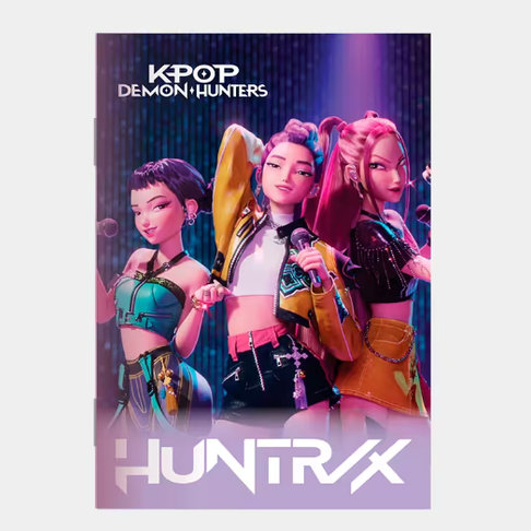 Caderno agraf. A4 Pautado das K-Pop