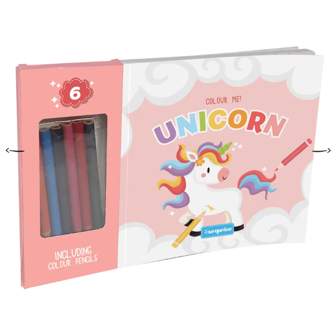 Livro para colorir - Colour Me! – Unicorn