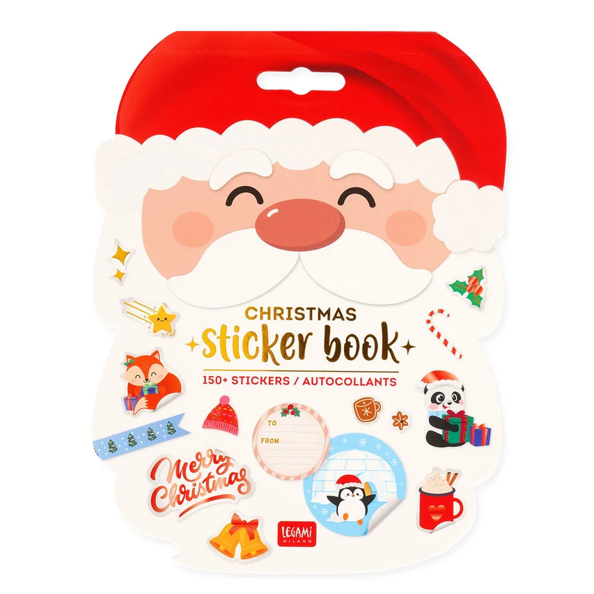Livro de autocolantes de Natal Legami