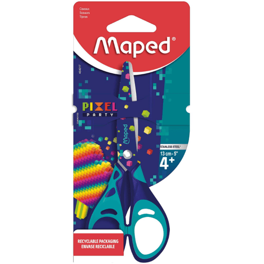 TIJERAS DE FIESTA MAPED PIXEL 13CM