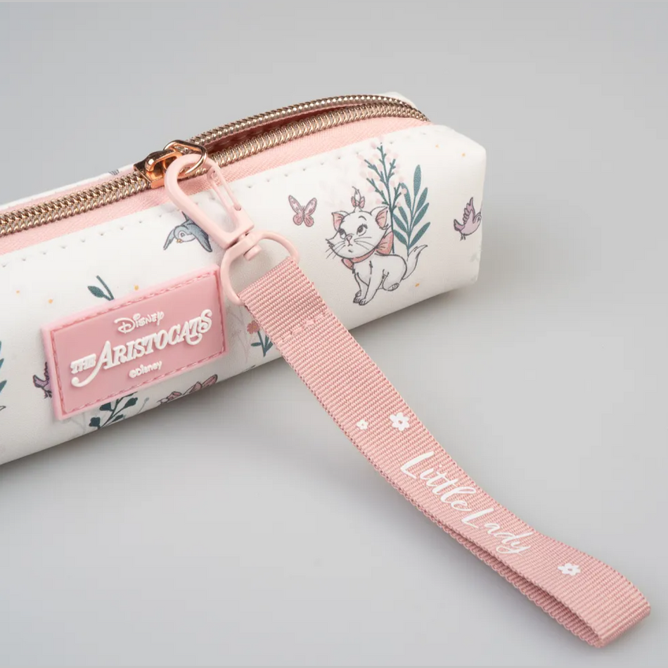 Conjunto Estojo com caneta e lápis disney bonjour Marie