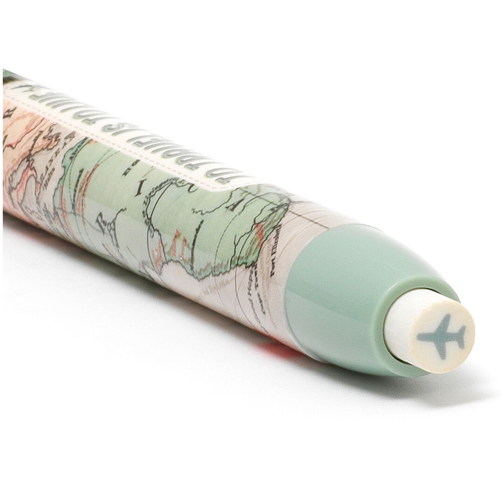 Borracha em formato caneta com cheiro a mirtilo - Papelaria Encantada