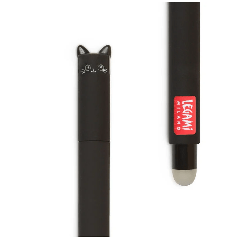 Caneta apagável Gato - Papelaria Encantada