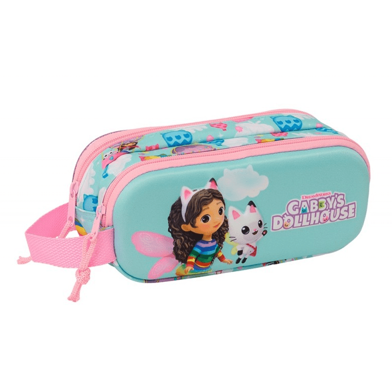 Estojo duplo Gabby Dollhouse