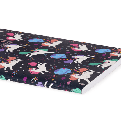 Caderno A5 com linhas Unicórnio Legami