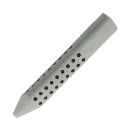 Borracha FABER-CASTELL Grip 2001 cinza triangular