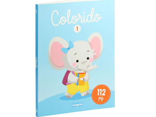 Livro para pintar Colorido - 1