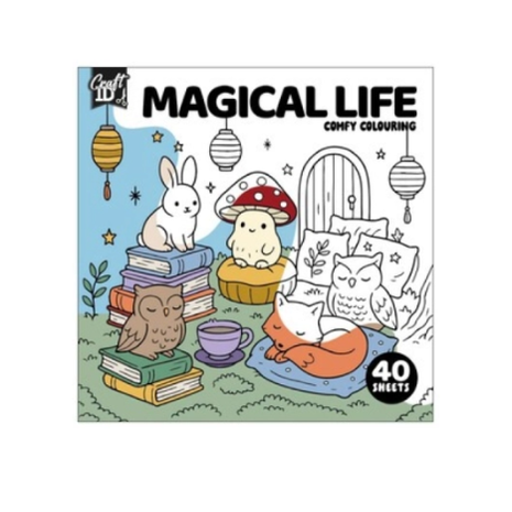 Livro de colorir Magical Life
