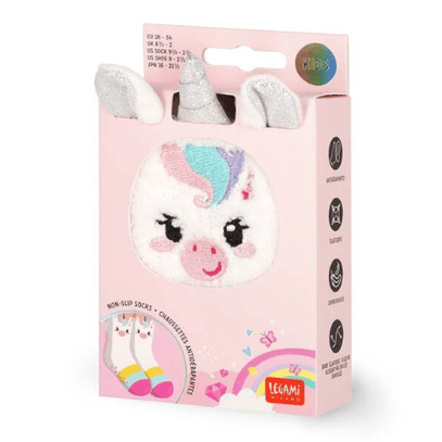 Meias antiderrapantes Legami Unicórnio Criança