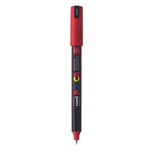 Marcadores Uni-Posca PC-1MR Vermelho
