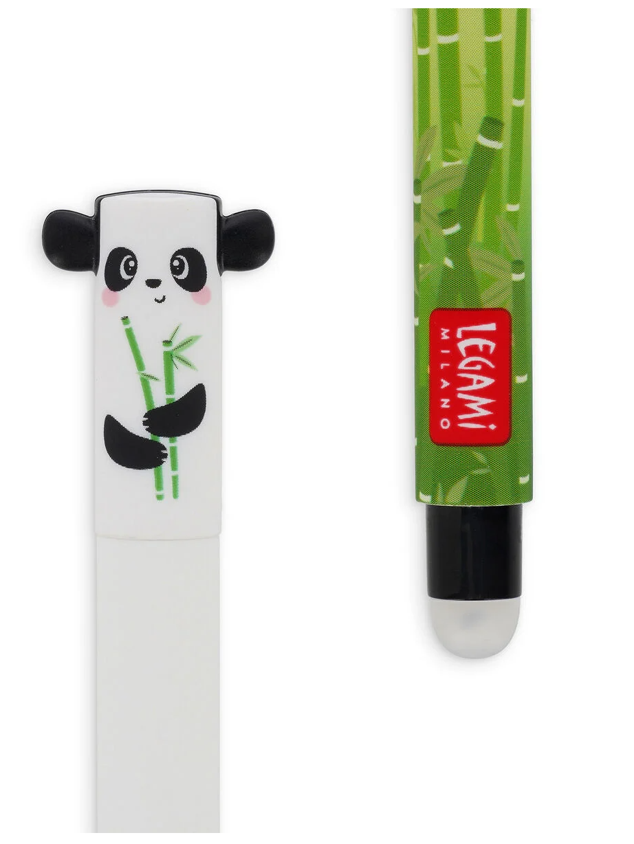 Caneta apagável Panda - Papelaria Encantada