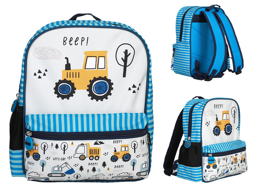 Mochila Pré-escolar Zaino Kids Truck 30CM
