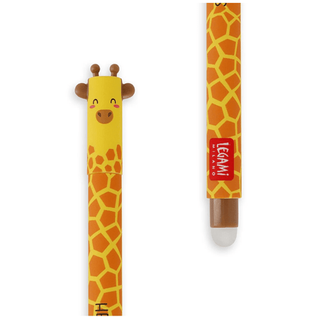 Caneta apagável Girafa - Papelaria Encantada