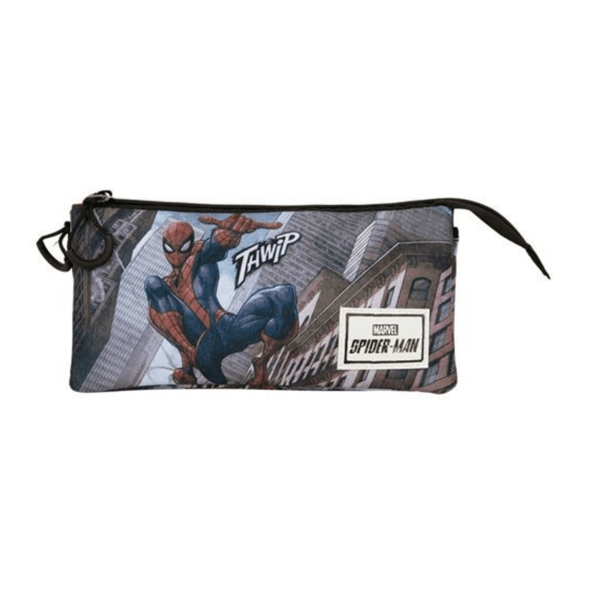 Estojo triplo spiderman Thwip